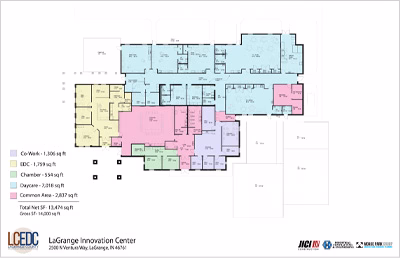 LaGrange County Innovation Center Floor Plan